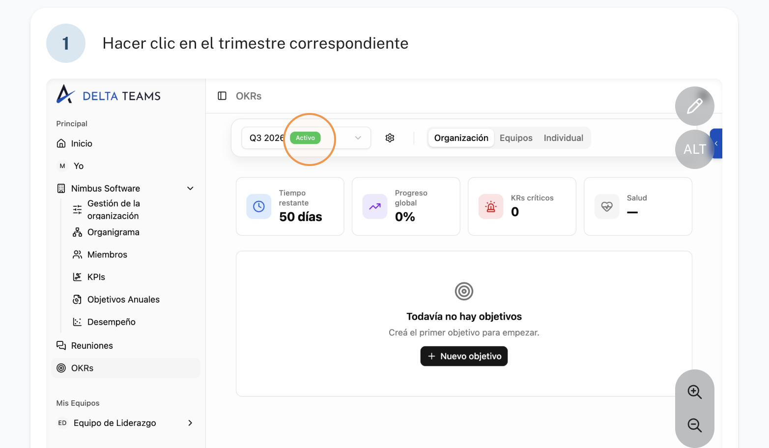 Cómo crear un OKR: el objetivo y sus key results: paso 1