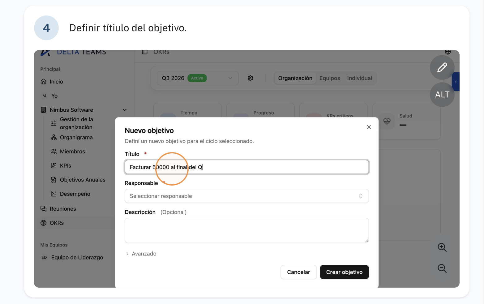 Cómo crear un OKR: el objetivo y sus key results: paso 4