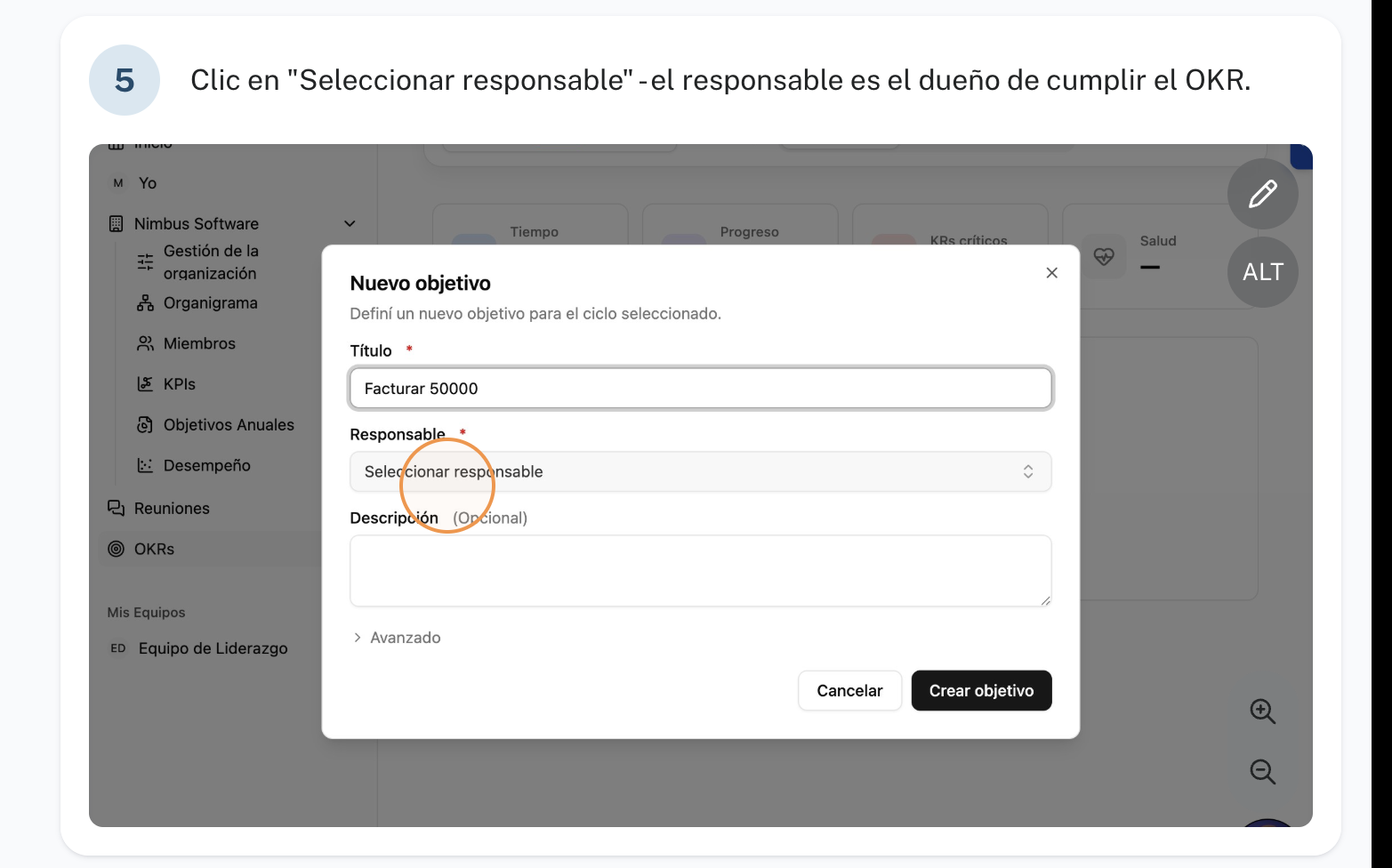 Cómo crear un OKR: el objetivo y sus key results: paso 5